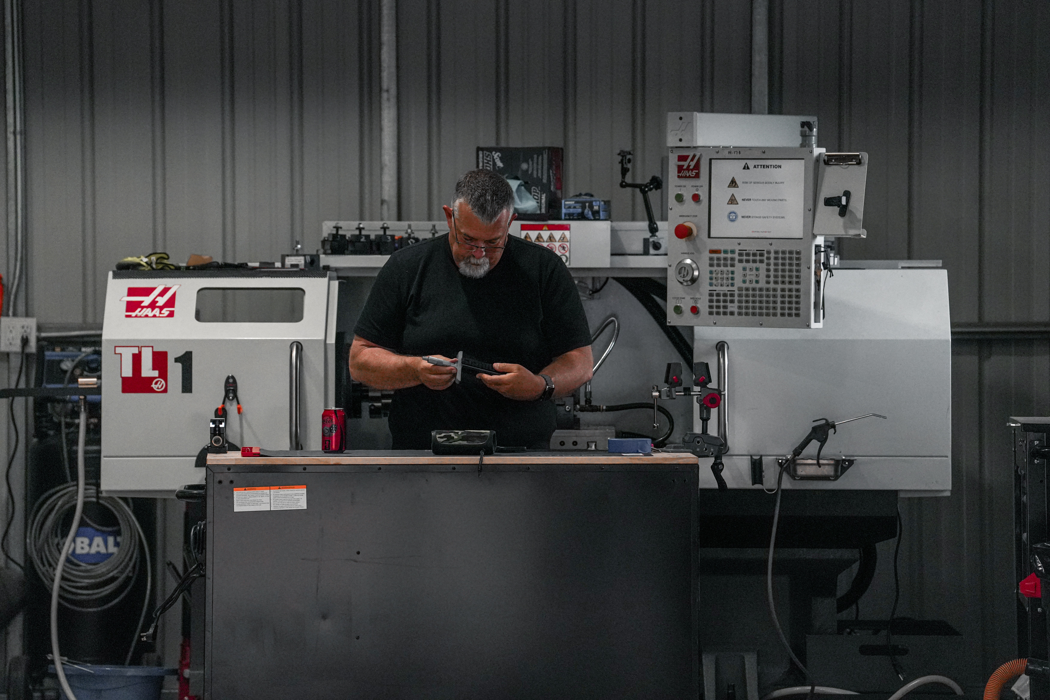 Inside the Mountain Precision shop